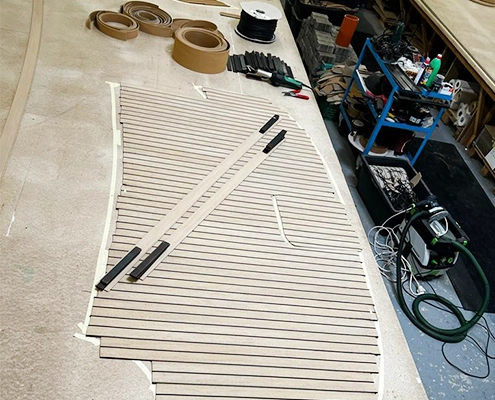 Flexiteek verlegen Bild3