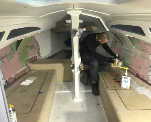 Werft reperatur Jade Yachting